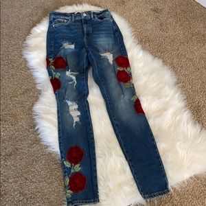 Guess jeans, skinny rose 1981 jeans, size 26